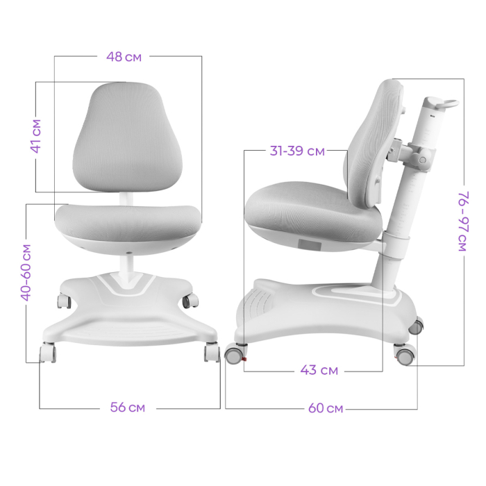 Характеристики Детское кресло Anatomica Robin